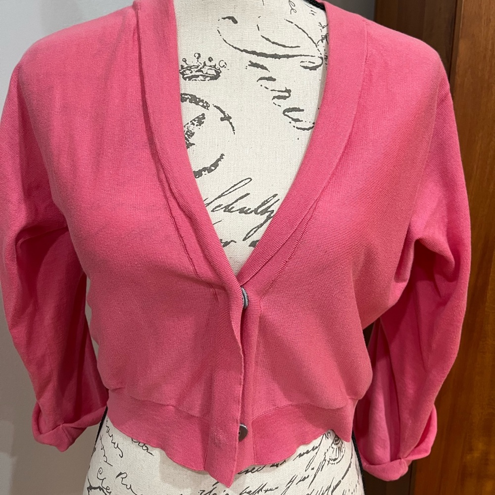 Brunello Cucinelli Cotton crop cardigan Size M